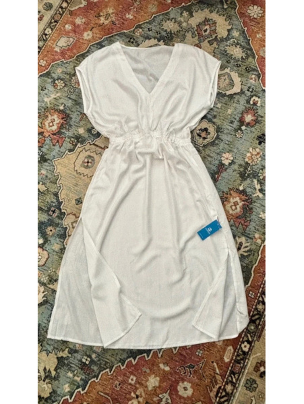 Cupshe White Cover-Up Maxi Dress NWT XL